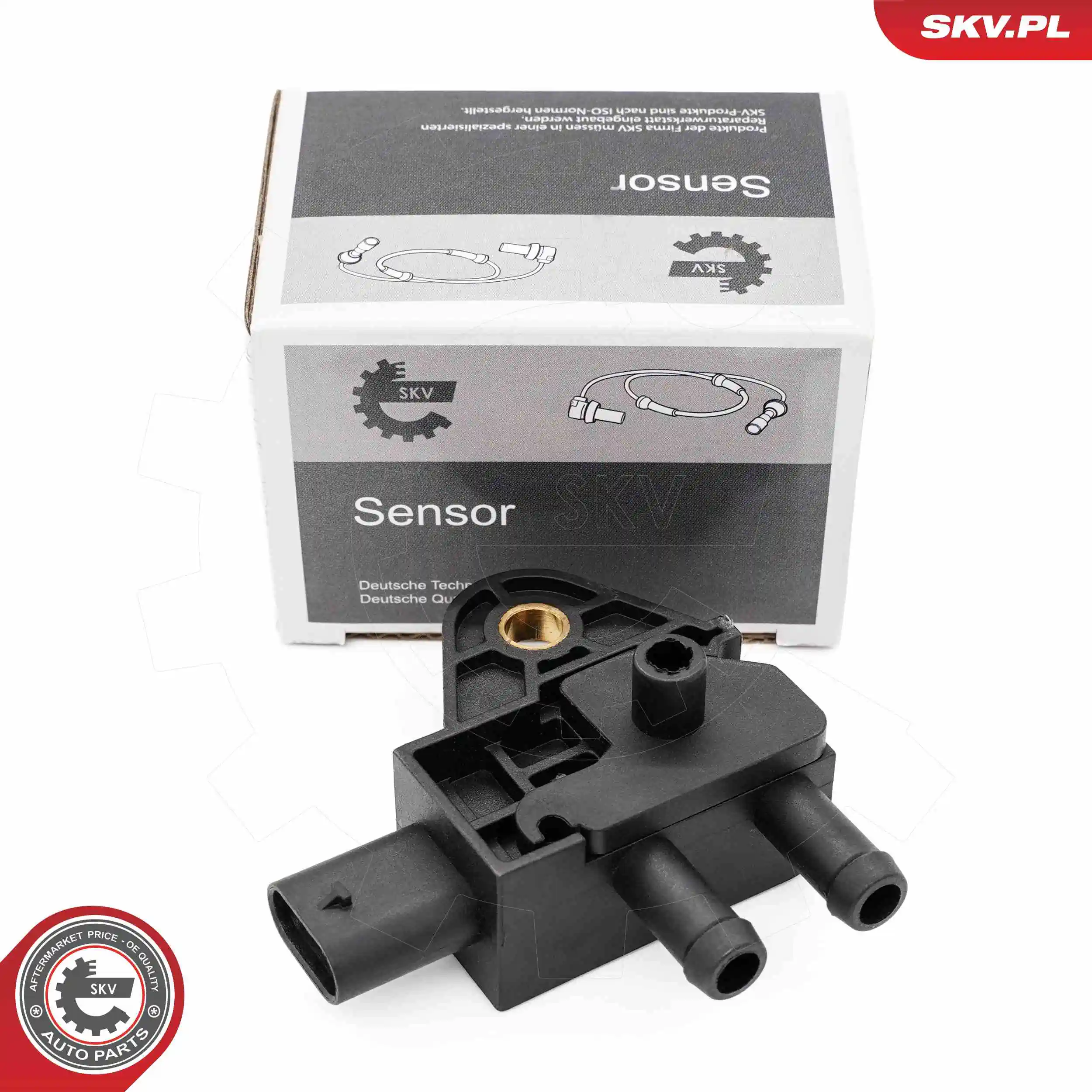 Sensor, exhaust pressure